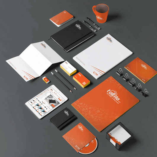 digitizeera brand stationary design